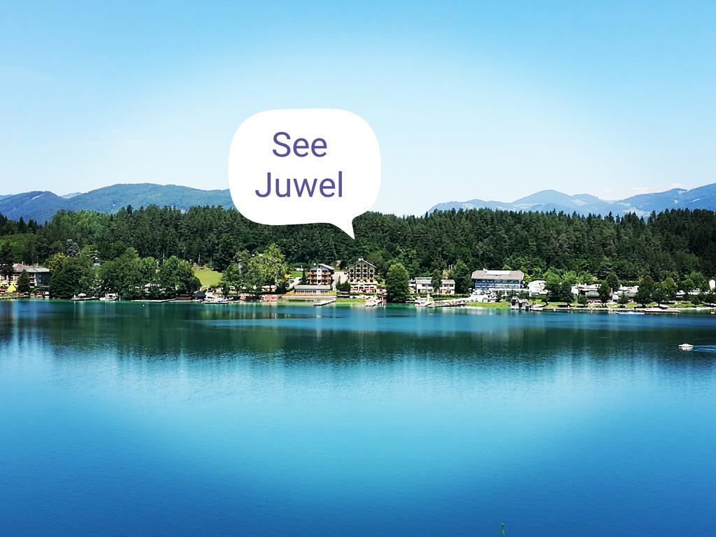 Strandpension Seejuwel Sankt Kanzian am Klopeiner See Exterior foto